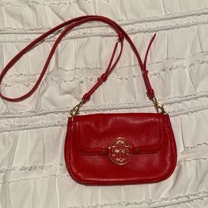 Tory Burch red crossbody